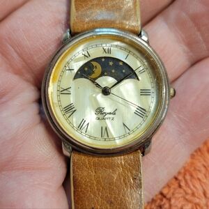 Ladies Royal Quartz moonphase watch from the 1990s